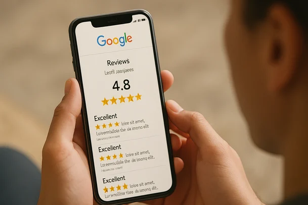 AI Review Request Automation for local businesses by UCS Marketing Solutions