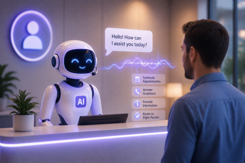 AI Reception Agent for local businesses by UCS Marketing Solutions